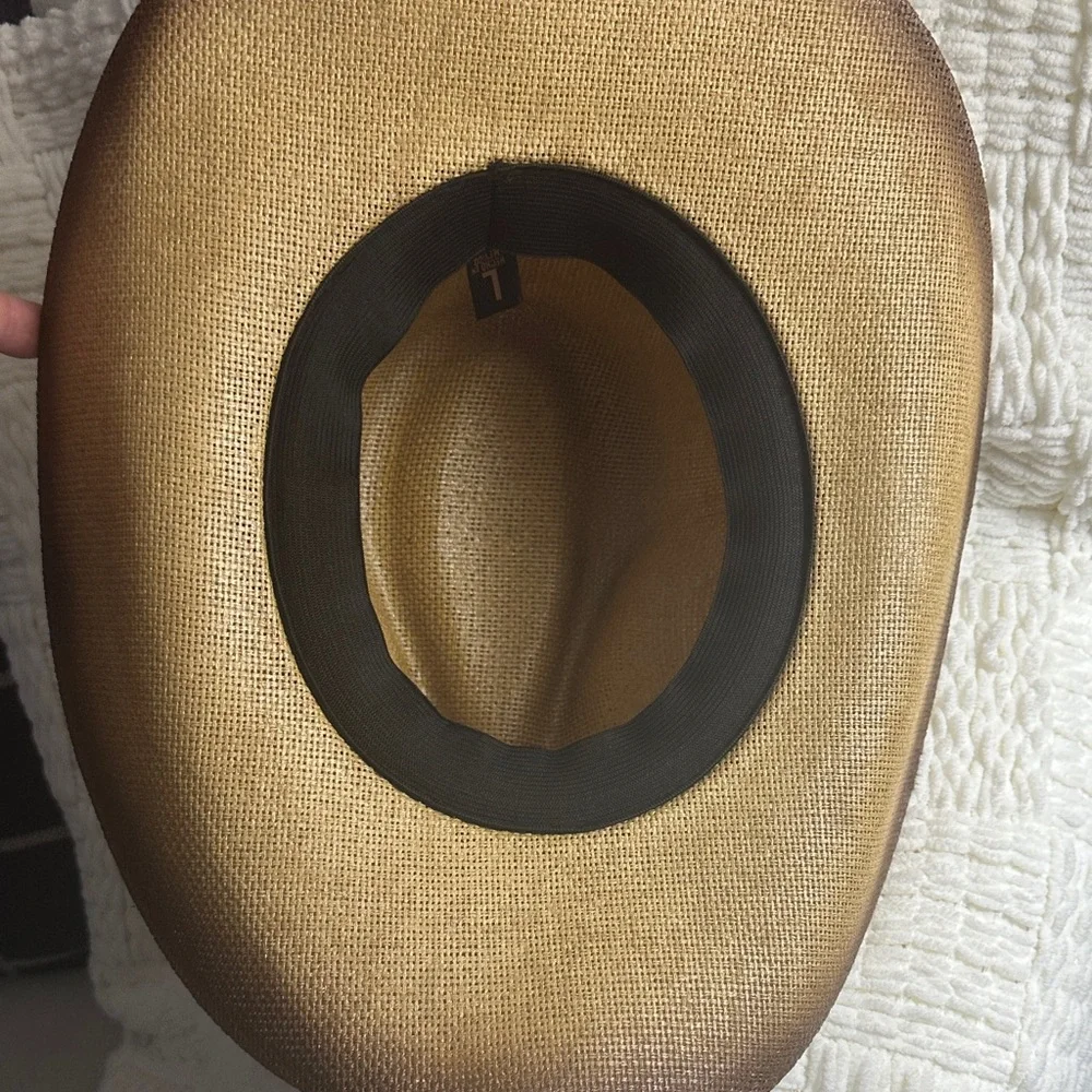 Stylish Brown Cowboy Hat, New, never worn. - Picture 5 of 6